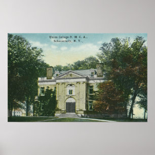 Affiche Exterior View of Union College YMCA