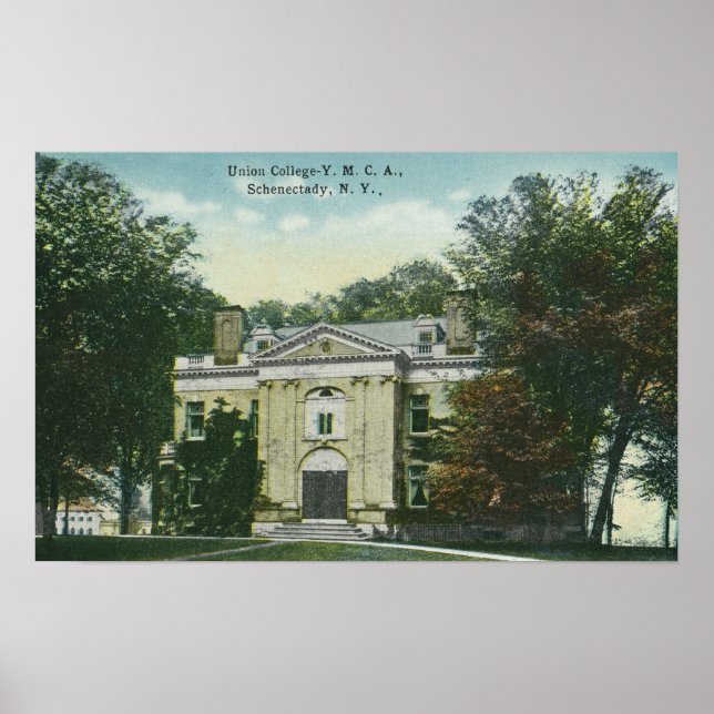 Affiche Exterior View of Union College YMCA (Devant)