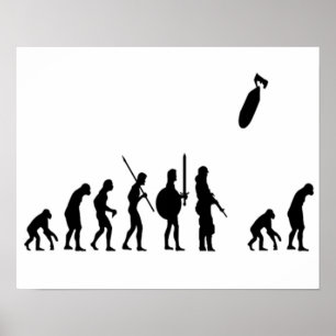 Affiche Extermination de l'évolution