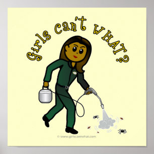 Affiche Exterminatrice noire