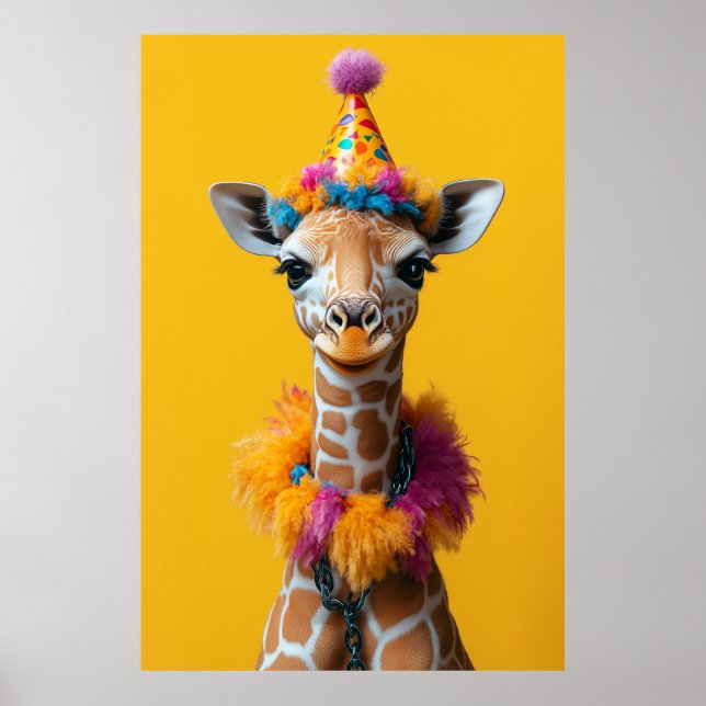 Affiche Extravaganza Giraffe (Devant)
