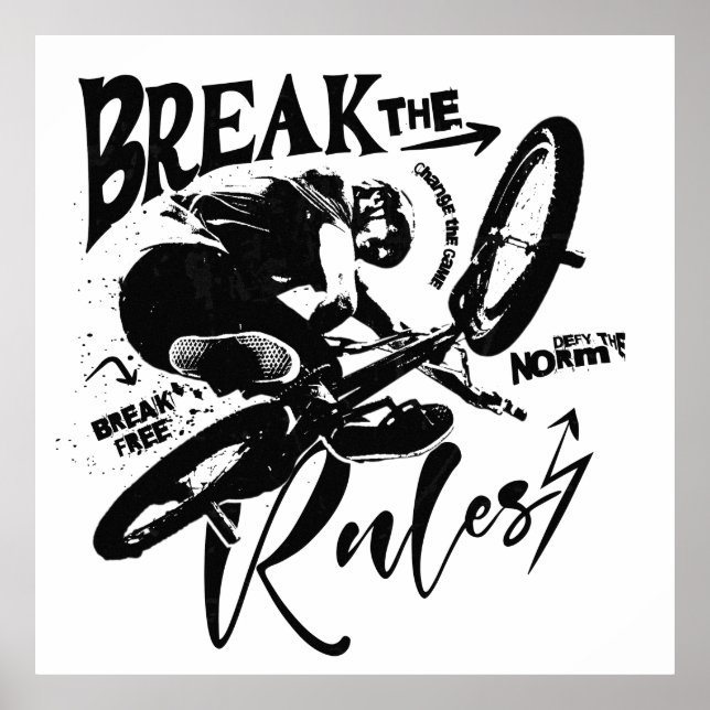 Affiche Extreme BMX Freestyle Rider (Devant)