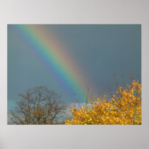 Affiche Extrémité de l'arc-en-ciel
