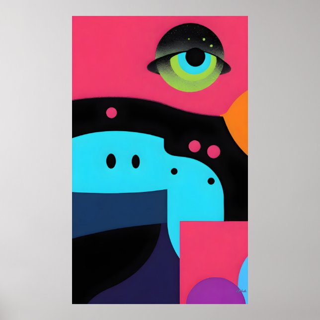 Affiche Eye Accept Radical Acceptance (Devant)