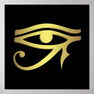 Affiche Eye of horus Egyptian