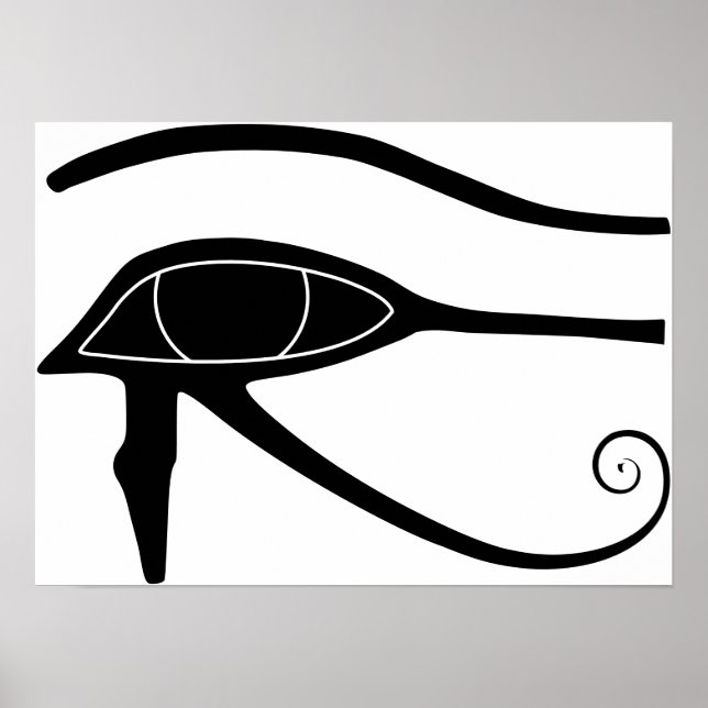 Affiche Eye of Horus - OeOeIl d'horus Hiéroglyphs Hyroglyp (Devant)