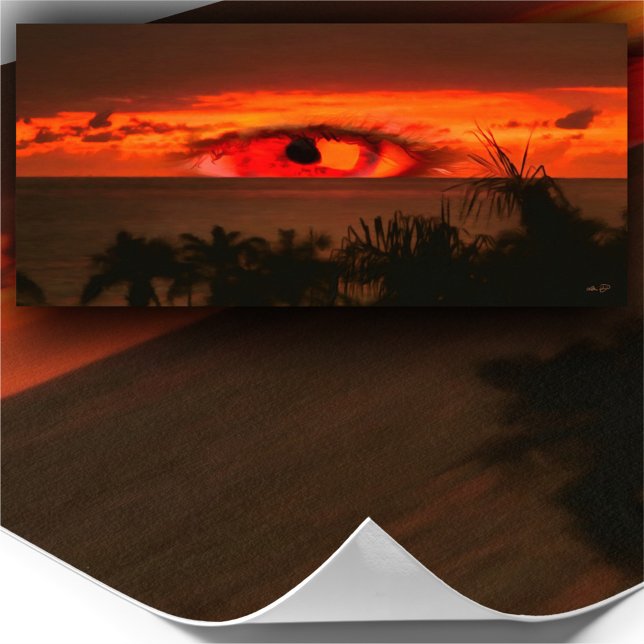 Affiche Eye Sunset 2106 Imprimer (Créateur téléchargé)