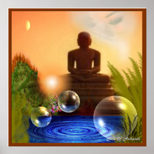 Affiche Eyes of Buddha