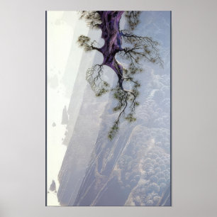 Affiche Eyvind Earle - Montée de la montagne - Réalisme m