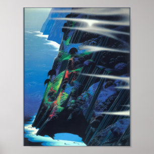 Affiche Eyvind Earle - Où les rêves naissent - Réalisme m