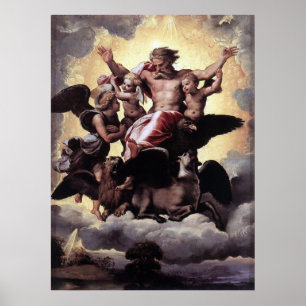 Affiche Ezekiel's Vision - Raphael - c1518