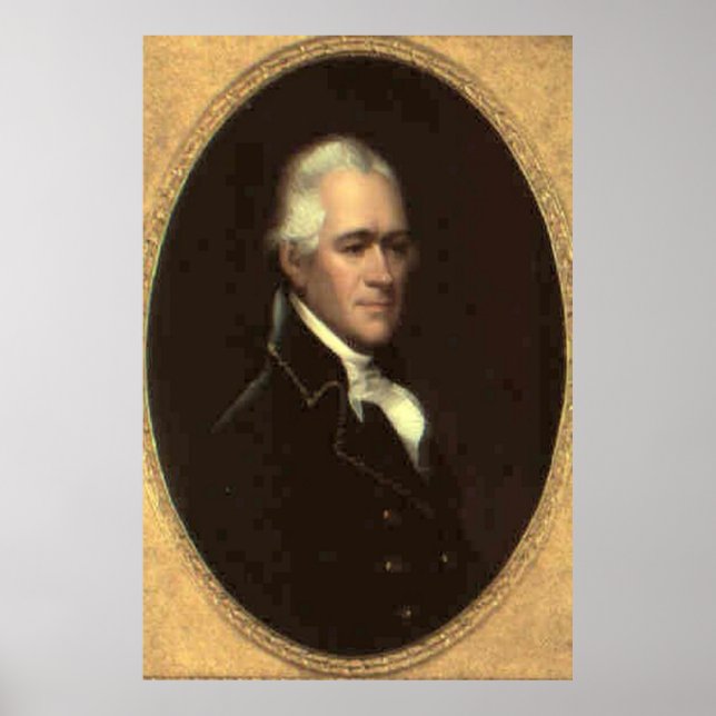 Affiche Ezra Ames / Alexander Hamilton / (Devant)