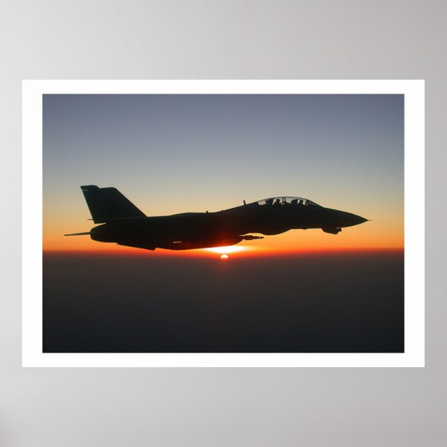Affiche F14 Tomcat Fighter Jet Afghanistan (Devant)