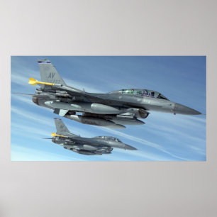 Affiche F16 Lutter contre les faucons