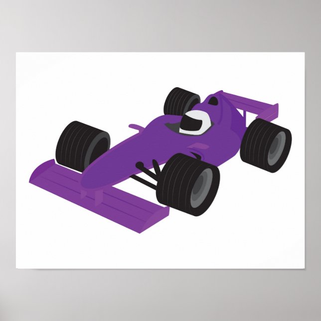 Affiche F1 Race Car (Devant)
