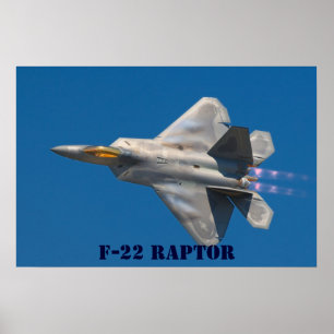 AFFICHE F22 RAPTOR