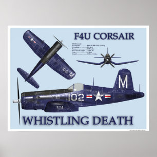 Affiche F4U Corsair