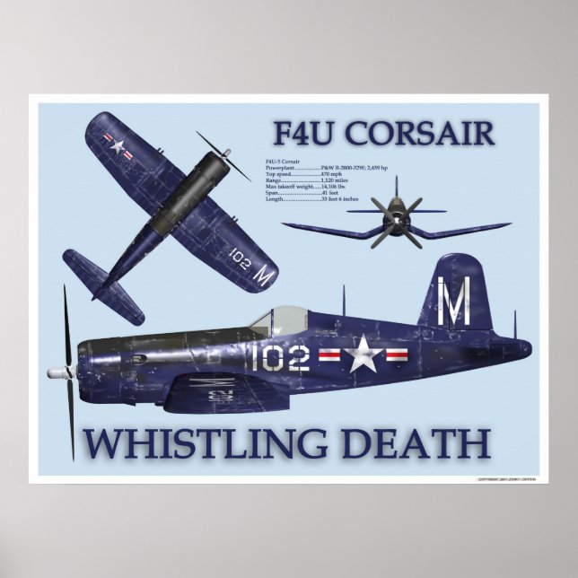 Affiche F4U Corsair (Devant)