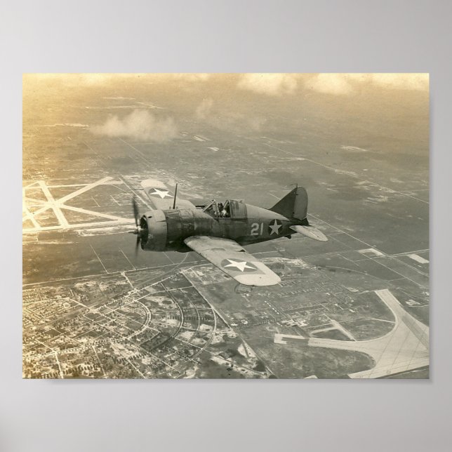 Affiche F6F Hellcat (Devant)