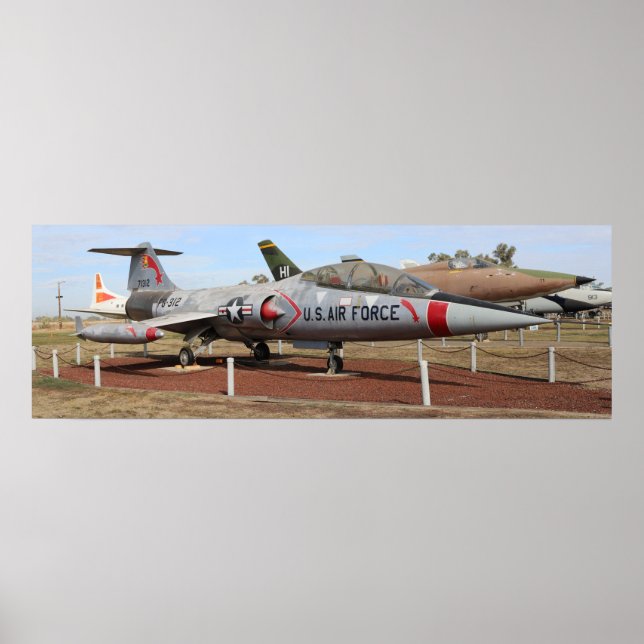 Affiche F-104 Lockheed Starfighter (Devant)