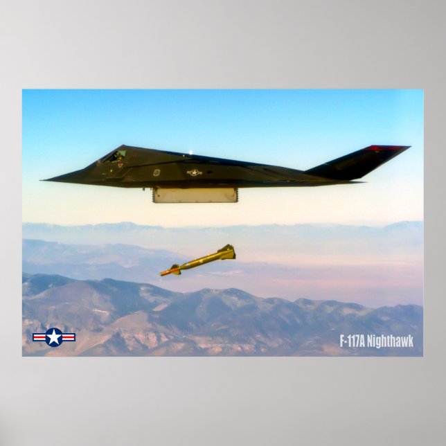 AFFICHE F-117A NUIT (Devant)