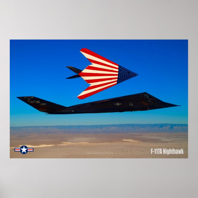 AFFICHE F-117A NUIT (Devant)