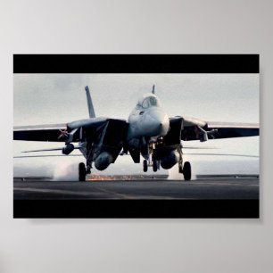 Affiche F-14 Landind