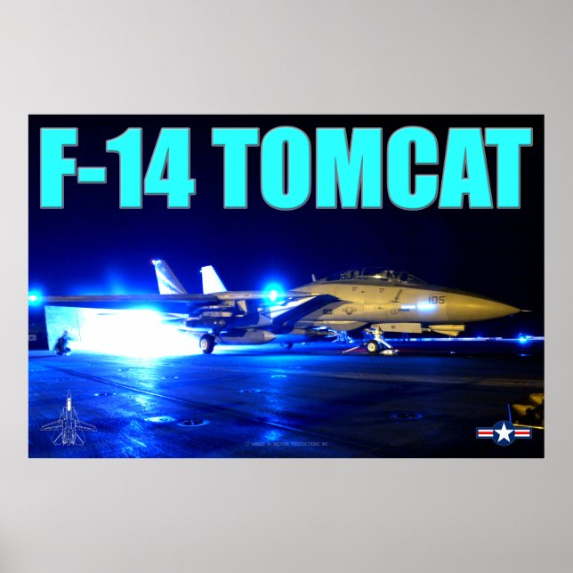 AFFICHE F-14 TOMCAT (Devant)