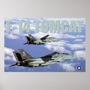 AFFICHE F-14 TOMCAT