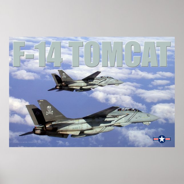 AFFICHE F-14 TOMCAT (Devant)