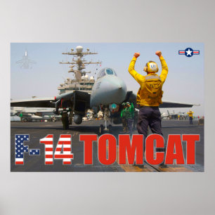 AFFICHE F-14 TOMCAT