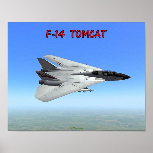 AFFICHE F-14 TOMCAT (Devant)