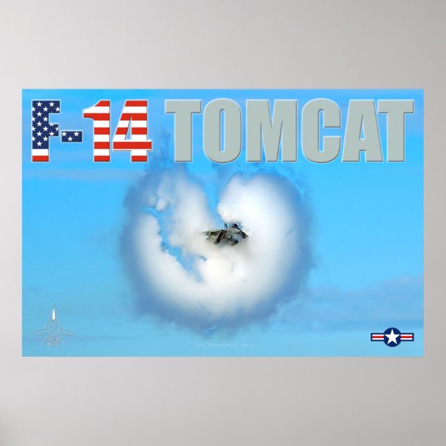 AFFICHE F-14 TOMCAT (Devant)