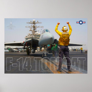 AFFICHE F-14 TOMCAT