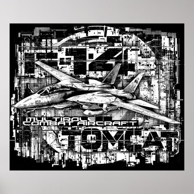 Affiche F-14 Tomcat (Devant)