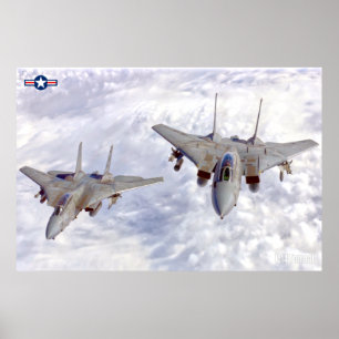 AFFICHE F-14 TOMCAT
