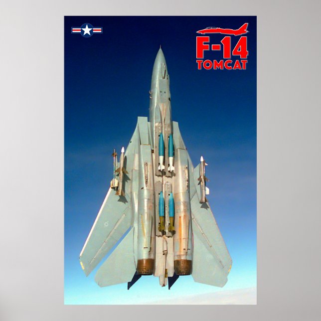 AFFICHE F-14 TOMCAT (Devant)