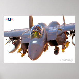 AFFICHE F-15E STRIKE EAGLE