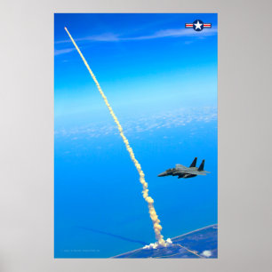 AFFICHE F-15E STRIKE EAGLE - AIR SUPERIORITY PATROL
