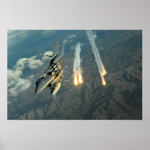 Affiche F-15E Strike Eagle Aircraft