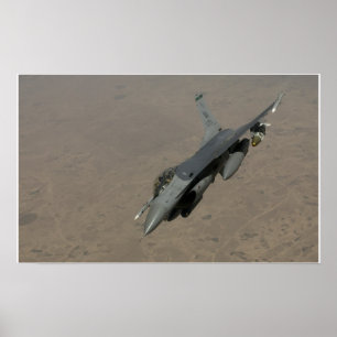 Affiche F-16 Aéronefs de Faucon de combat