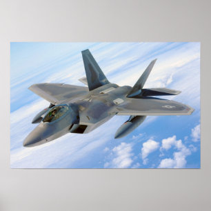 Affiche F-22 Raptor Aircraft