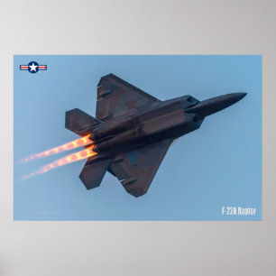 AFFICHE F-22A RAPTOR