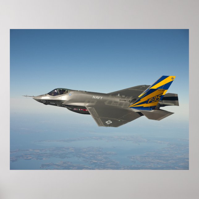 Affiche F-35 Lightning II (Devant)
