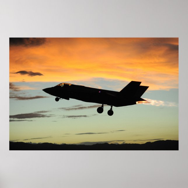 Affiche F-35 Lightning II (Devant)