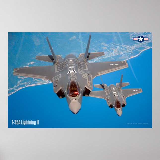 AFFICHE F-35A ÉCLAIRAGE II (Devant)
