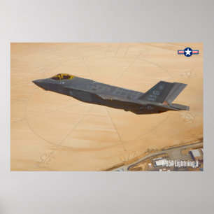 AFFICHE F-35A ÉCLAIRAGE II
