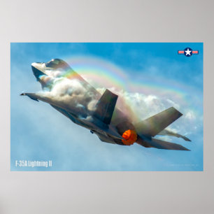 AFFICHE F-35A ÉCLAIRAGE II