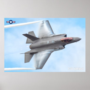 AFFICHE F-35A ÉCLAIRAGE II