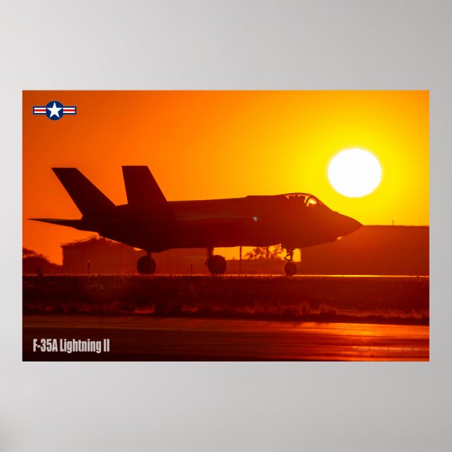 AFFICHE F-35A ÉCLAIRAGE II (Devant)